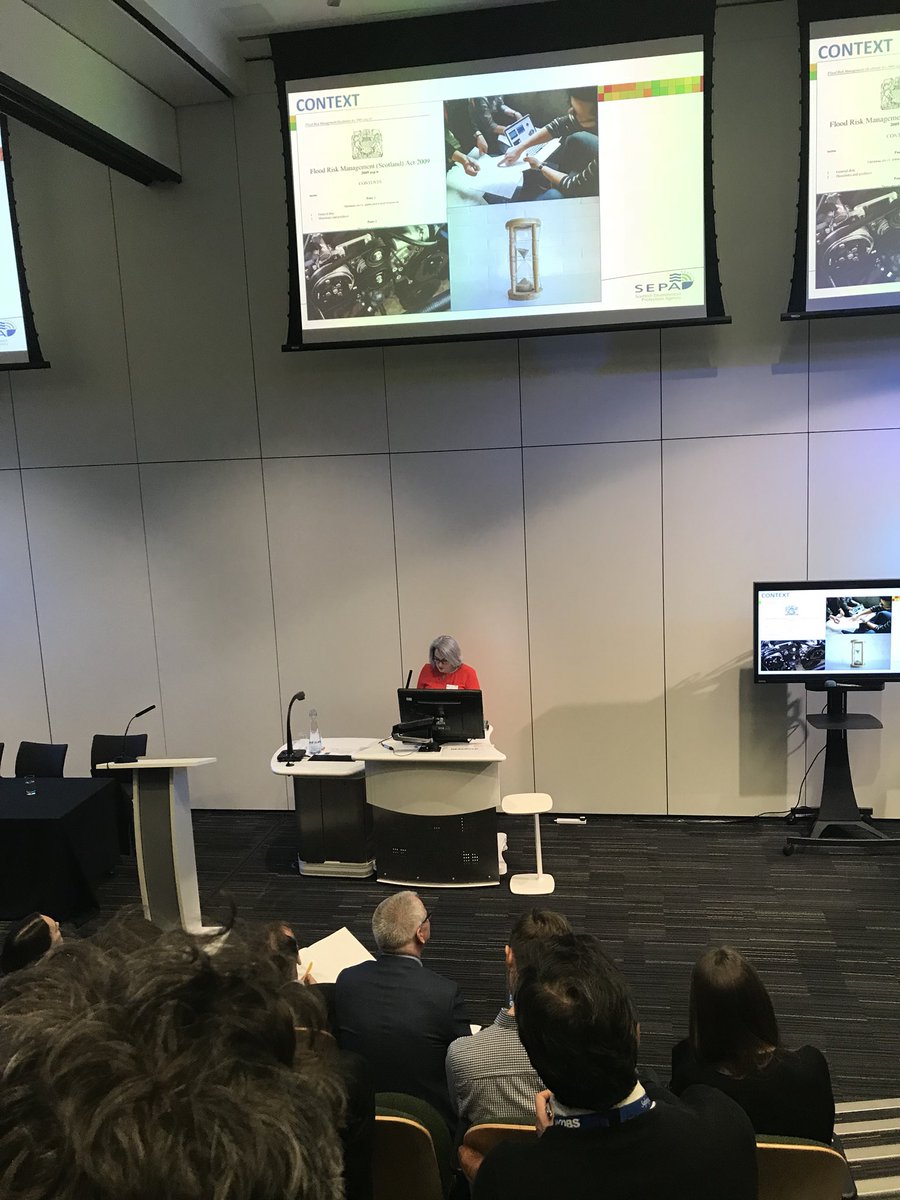 markfranklin77's tweet photo. Ruth Ellis is @ScottishEPA talking about #NFRA2 (she has my support and sympathy) did you know 80% if staff involved in planning/design of this were #WomenInSTEM ? #frm2018 https://t.co/X3bhbe3P65