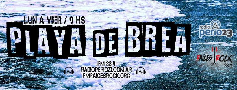 RadioPeriook's tweet photo. COMENZAMOS LA 5ta TEMPORADA DE #PlayadeBrea 
Hasta las 12 te acompañamos con chamuyos voladores y chapuzones en los sonidos. https://t.co/Bs6Ss5sWKB