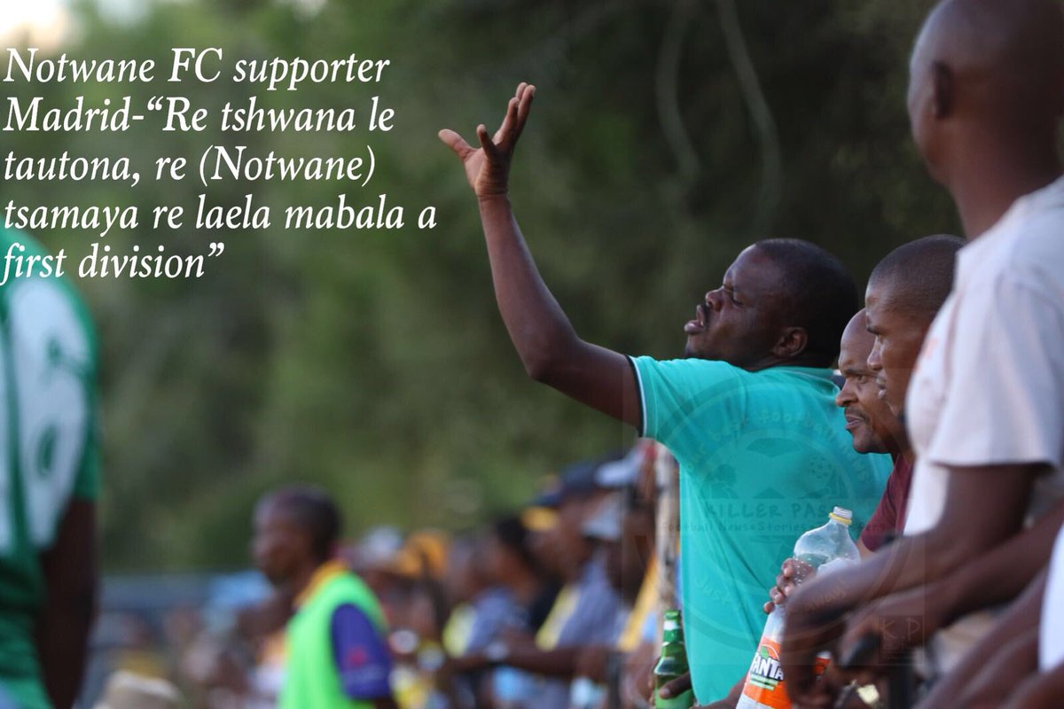 KillerpassBOTS's tweet photo. 🗣 Notwane FC supporter Madrid #DebswanaFDS #Makhete #NotwaneFC https://t.co/OiA5xEgxWG