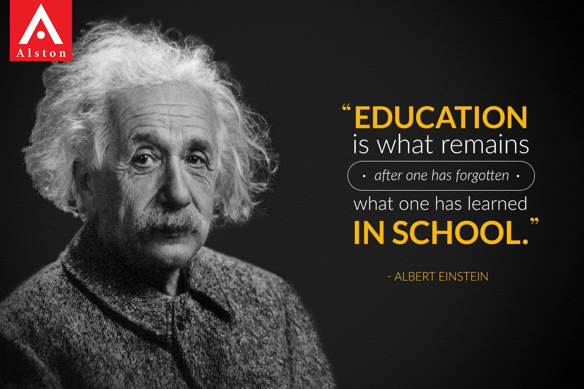 What does Education mean to you? #learning #education #mondaymotivation #alberteinstein