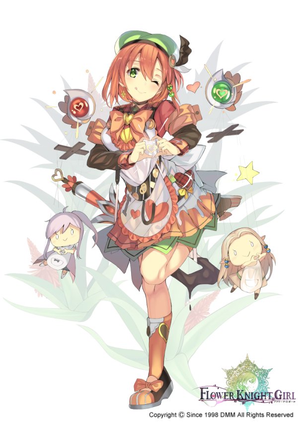 暴力にゃ長 コミケ参加できない 告知 Flower Knight Girl 様にて本日実装の アロエ バレンタインver を描かせて頂きました 人形の数が微妙に増える中で 次の登場がもっと多いかもしれない 茶助さんすみません 運転原理は軍事機密 我が