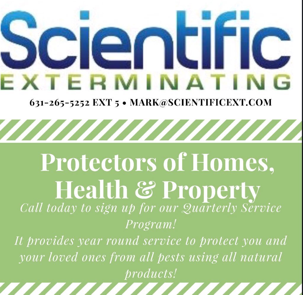 BugginOutRadio's tweet image. Did you know when you refer someone to join our quarterly service program you get a FREE quarterly service?! Call today to sign up! #LongIsland #longislandbusinessclub #Suffolk #pestcontrol #libusines #suffolkcounty #bugs #insects #health #allnatural