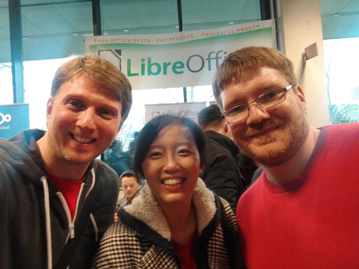 hpdang's tweet photo. Thanks @fosdem. Another wonderful event! I could see friends whom I only meet once a year #loving #freesoftware #open #community #sharing #friendship @cybette @elioqoshi @mariobehling @LGMeeting @libreoffice @fsfe @FFII @MySQL @fossasia @rskikuli @italovignoli @OpenSourceOrg https://t.co/EsUBlooXM0