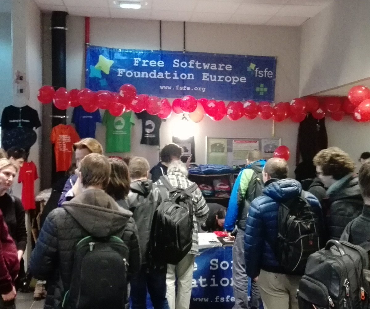 hpdang's tweet photo. Thanks @fosdem. Another wonderful event! I could see friends whom I only meet once a year #loving #freesoftware #open #community #sharing #friendship @cybette @elioqoshi @mariobehling @LGMeeting @libreoffice @fsfe @FFII @MySQL @fossasia @rskikuli @italovignoli @OpenSourceOrg https://t.co/EsUBlooXM0