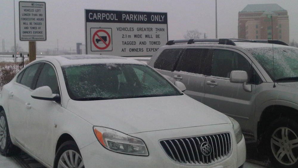 Ontarians encouraged to carpool to work, school this week: bit.ly/2nDb7lc https://t.co/HlkVrobz15