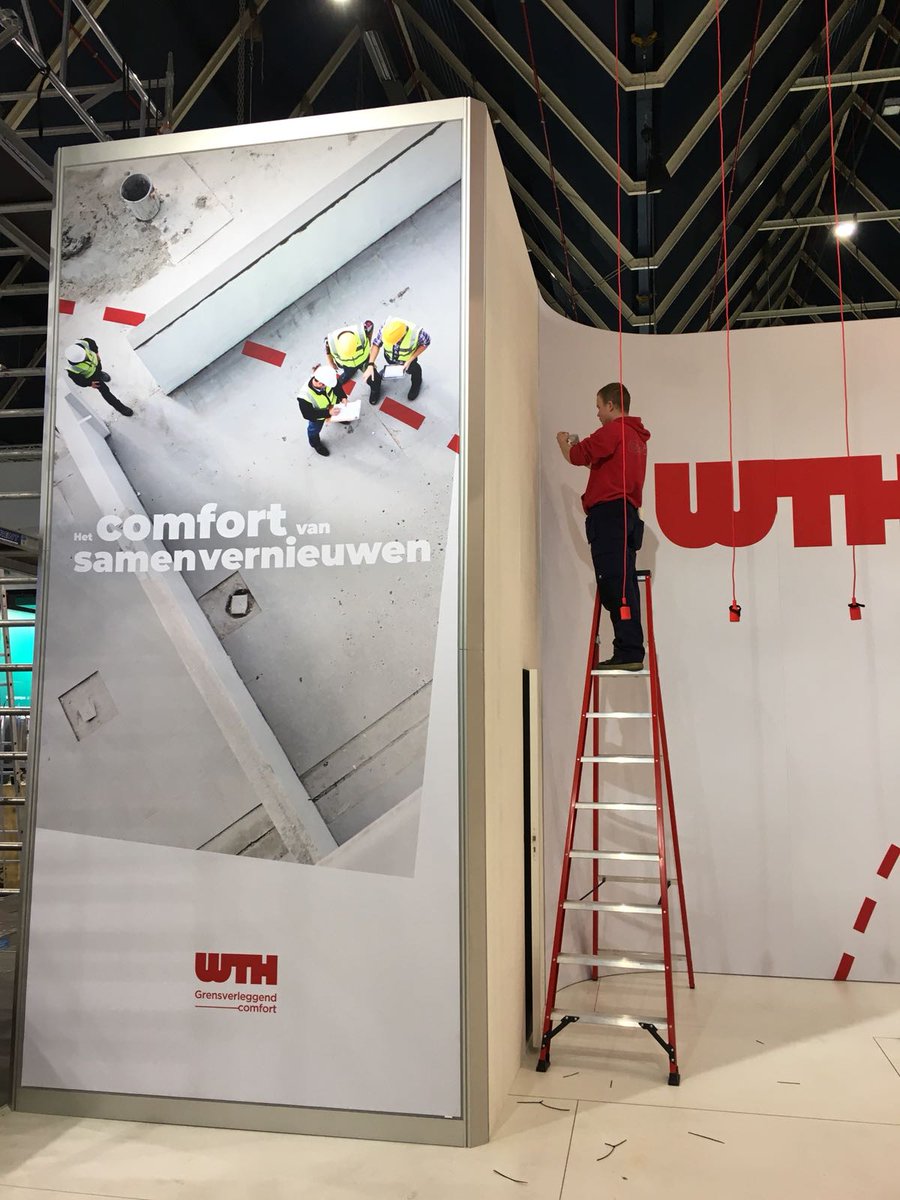 Wij hebben een nieuw jasje! Komt dat zien op de #VSK vanaf morgen. #grensverleggend #comfort