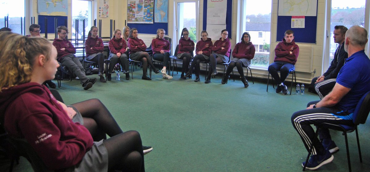 AbbeyVS's tweet photo. TY Students take workshop on Personal Safety with Nick and Alex @personalsafe last week. https://t.co/XmMBodCG2U