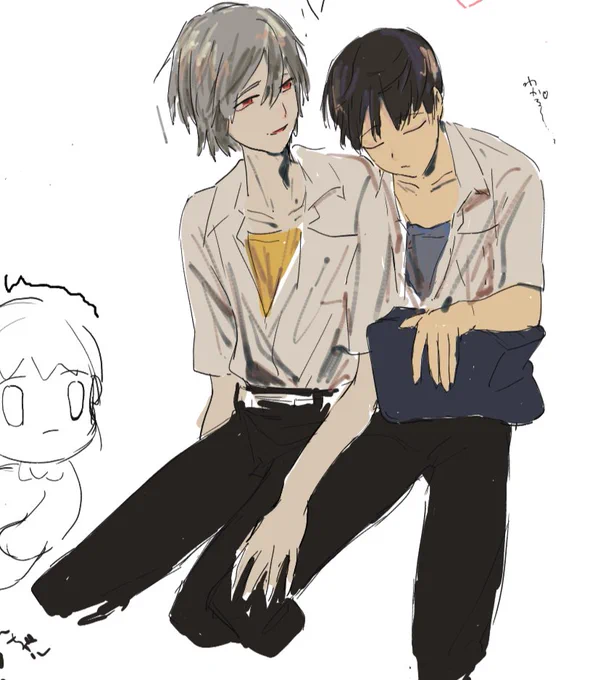 えちゃの絵 すく水は描いてみたかった 