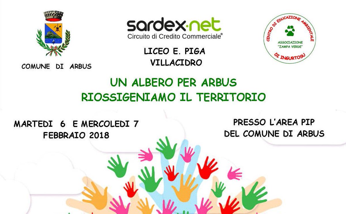 🌳🌱NASCE IL PRIMO BOSCO SARDEX!🌱🌳
Ricordate le 500 piante donate al territorio di #Arbus? ➡️bit.ly/Sardexdona500p…
📌Il 6 e 7 feb le pianteremo con i ragazzi del Liceo Piga di Villacidro, il Comune di Arbus e il CEAS di Ingurtosu. Grazie a Ortu Giardini e Congiu Vivai!