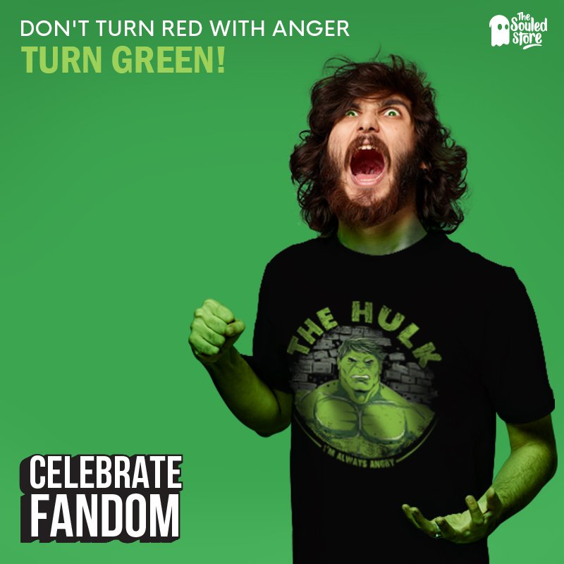 thesouledstore's tweet photo. #ContestAlert
Tag someone who needs anger management classes and why? The answer which manages to turn us green with anger will win this Tee!π
Link: https://t.co/IEqO1Rqv7v.
#TSSv2
Watch this space as we are set to reveal something big! Prep yourself to #CelebrateFandom with us! https://t.co/fXqoKgUz26