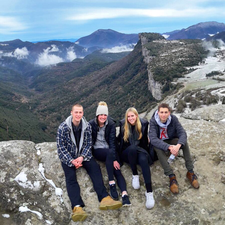 ALBAStudyAbroad's tweet photo. Last Friday, our students visited the medieval stone-built village Rupit, just 60 miles away from Barcelona! Snow, magnificent mountains and views, donkeys and way more!
#studyabroad  #coolbarcelona #oncampus ⠀
#visitspain #loves_barcelona #living_europe #ok_myworld  #rupit https://t.co/tCzci9gQke