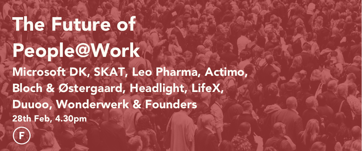 duuooio's tweet photo. Looking forward to seeing our co-founder @greenlieber speaking at The Future of People@Work on Feb. 28th. Don’t miss an evening all about people, organizations + tech🤘 ❤️ 👾
Sign up --> https://t.co/ouH0O1LoEh  #cphftw #futureofwork https://t.co/rjlRzuvyDv