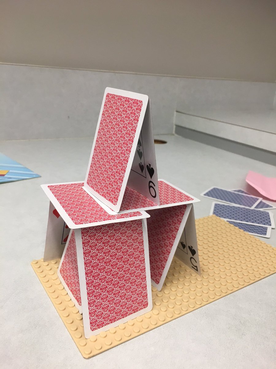 Schwarzkopf Elem Ar Twitter One Of The February Makerspace Stem Challenges Construct The Tallest House Of Cards Surprisingly Difficult Https T Co Sdc41q7gza Twitter