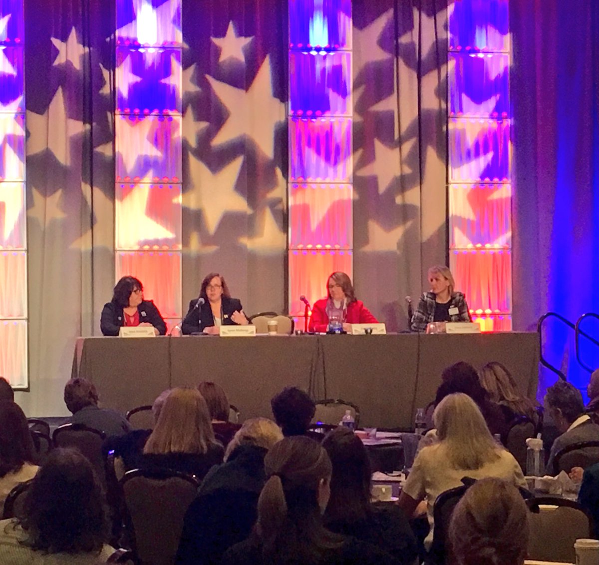 AANP_NEWS's tweet photo. Great discussion on Health Policy &amp; Population Health w/ leaders from AANP, Gerontological Advanced Practice Nurses Assoc., Nurse Practitioners in Women’s Health, &amp; National Assoc. of Pediatric Nurse Practitioners #AANPHPC https://t.co/WjbFzPgCSq