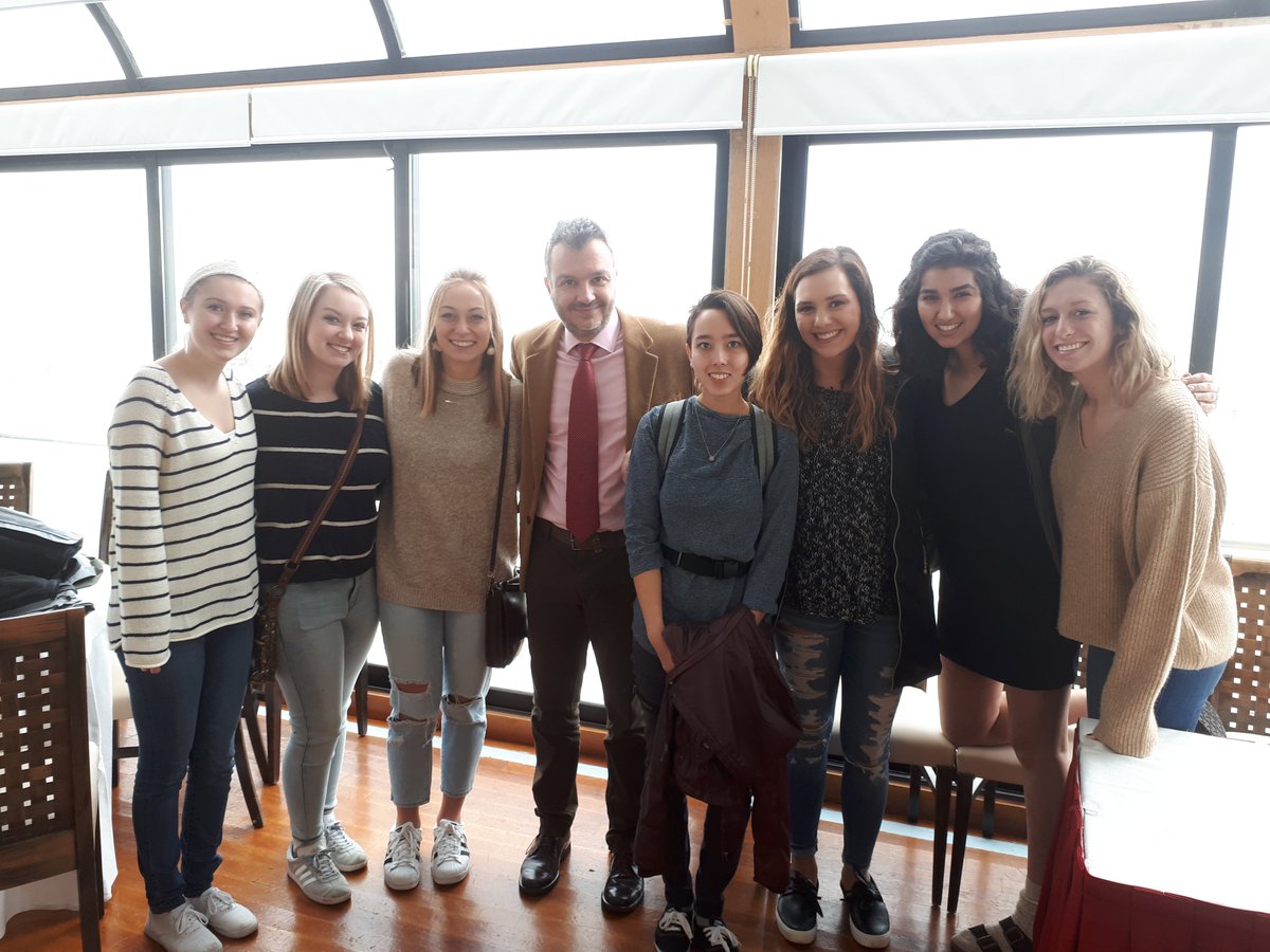 HAEC2's tweet photo. Hellenic American University welcomed a group of CIS Study Abroad students.
Students participated at a  tailor-made orientation session hosted by Provost Dr.Triant Flouris and Director of Student Affairs and Intl. Programs Vassilis Karapetsas.

#haecgr #CISabroad #StudyAbroad https://t.co/jdj7LeSXFG