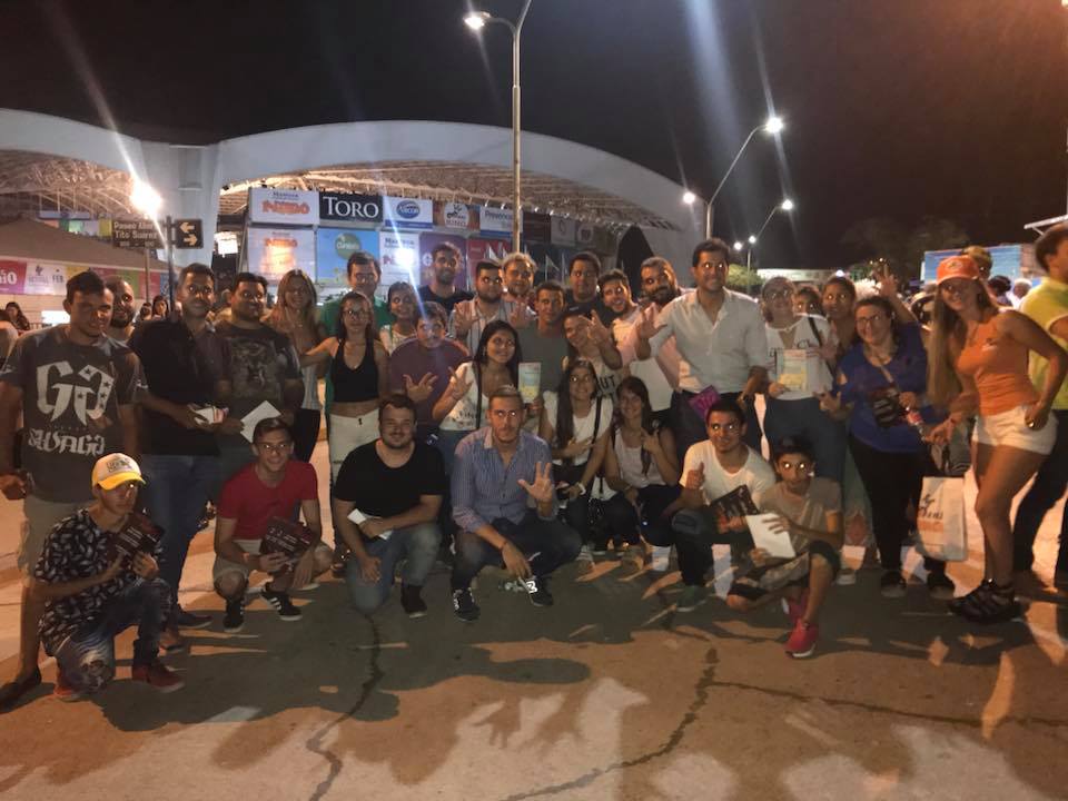 jr_cba's tweet photo. #JRecorrida
El pasado Viernes, recorrimos Villa María, Dpto. San Martín, concientizamos panfleto en mano, sobre Violencia de Género, Donación de Órganos y Alcoholemia Cero al Volante en @FestivalVMaria
Todos juntos lograremos recuperar la Provincia en 2019.
#NosVeranVolver https://t.co/9DOntOr2gn