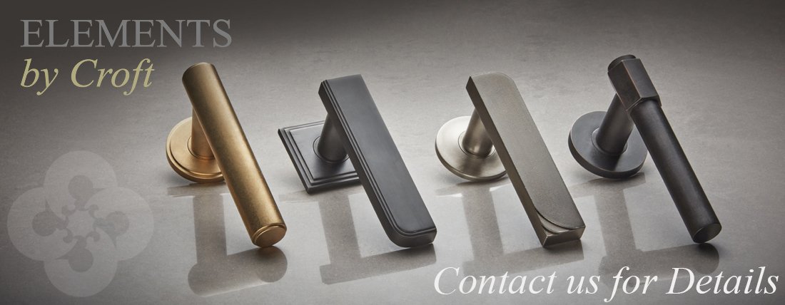 crofthardware's tweet photo. Start by choosing one of our stunning new Lever Handle designs. Next, decide on your Lever Rose from a selection of beautifully engineered Round and Square Roses. Finish your project with the perfect Escutcheons, Turn &amp; Releases and Cabinet furniture #ElementsbyCroft #quality https://t.co/7RHmvzRVYz