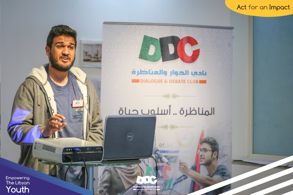 DDAssocLY's tweet photo. Happening now in #Misrata, The start of Empowering the Youth training program, Our first session was getting to know each other, and knowing more about the program, and the basic techniques of #public_speaking

#Libya #ActForAnImpact https://t.co/o62PHfuhOT