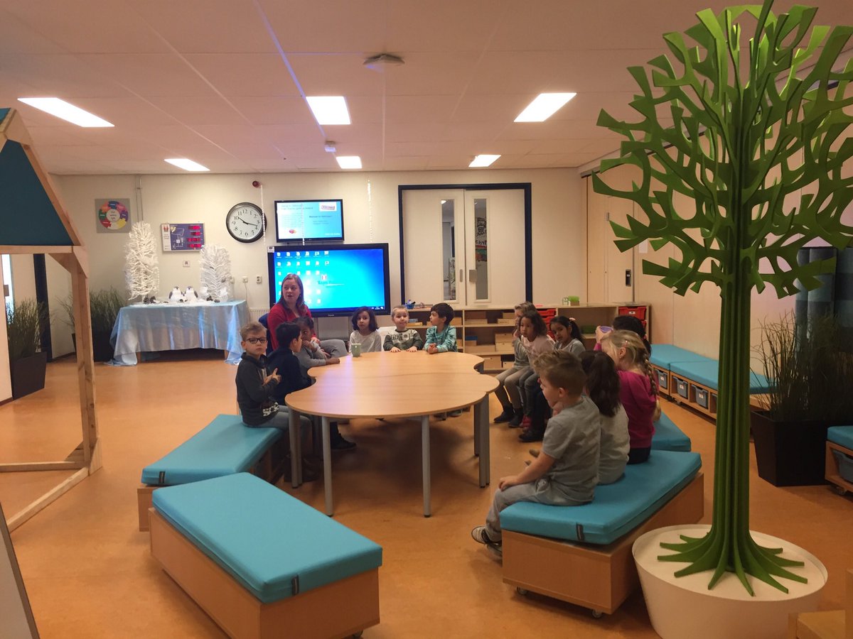 De eerste dag op het kleuter ontdekplein, spannend en leuk!