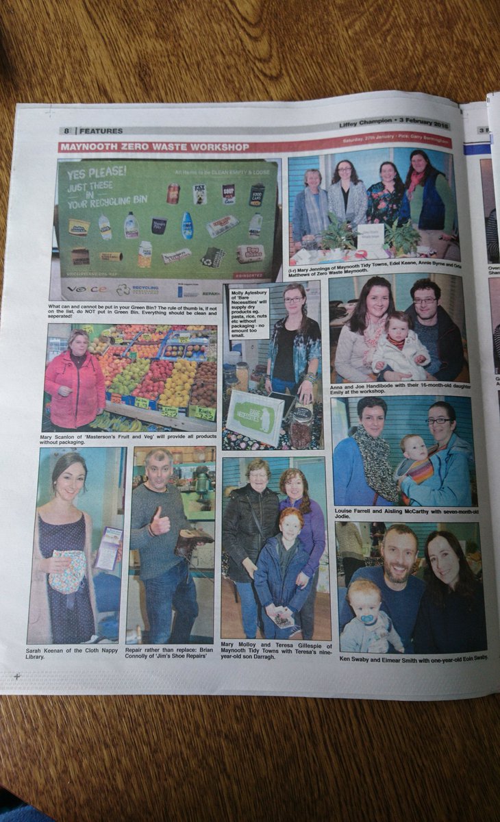 ZWMaynooth's tweet photo. @LiffeyChamp is keeping up with the new recycling rules! Some lovely photos from the Zero Waste Maynooth workshop in January. We hope you liked the day.
#zerowasteireland
#maynooth
#binsorted https://t.co/bDZS8TuYdg