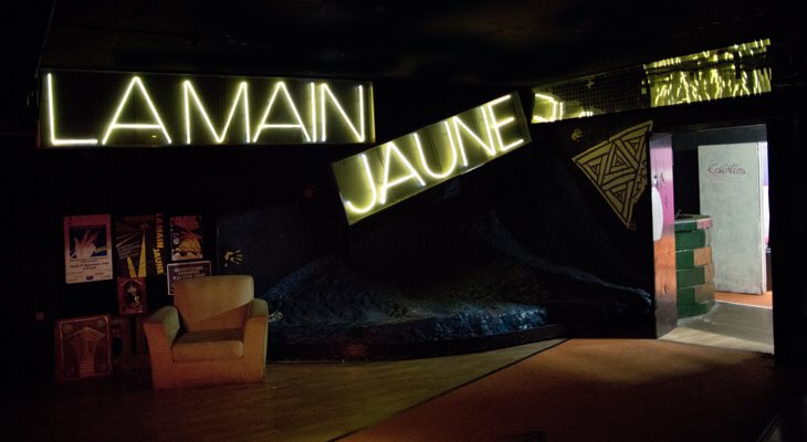 Nanteshype's tweet photo. #Roller:Faire revivre l'ambiance de la #mythique #discothèque #LaMainJaune par @levoyageanantes  dans le niveau N-1 inoccupé #CarréFeydeau ? https://t.co/IvkANyBY18