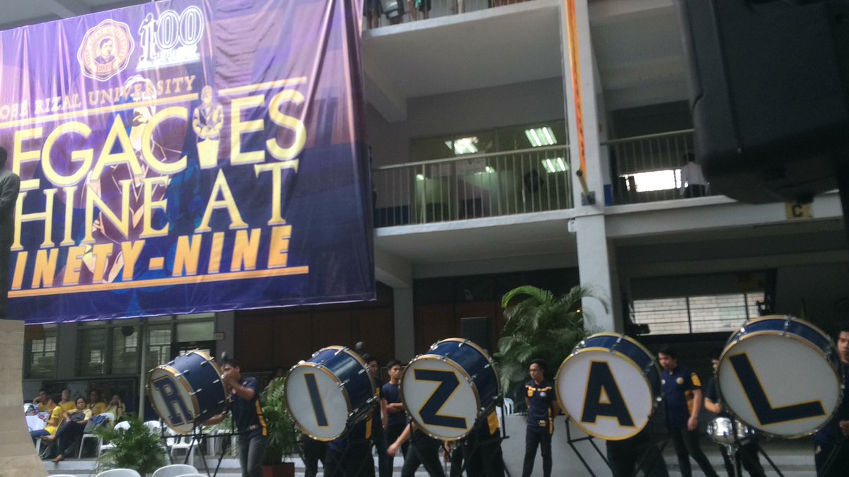 jrudrummers_'s tweet photo. Cheering for university week. #RoadToCentennial #1YearToGo https://t.co/8IDmMPY5zc