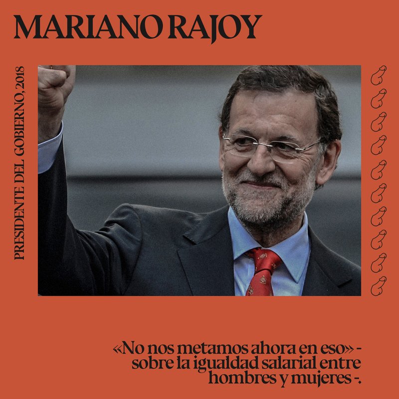 Que dice Rajoy que no nos metamos en algunas cositas... ¡JA!
Es necesario desmontar todo el cipotudismo simbólico institucional de nuestro sistema político para seguir avanzando... 
elsaltodiario.com/dispara-magazi…