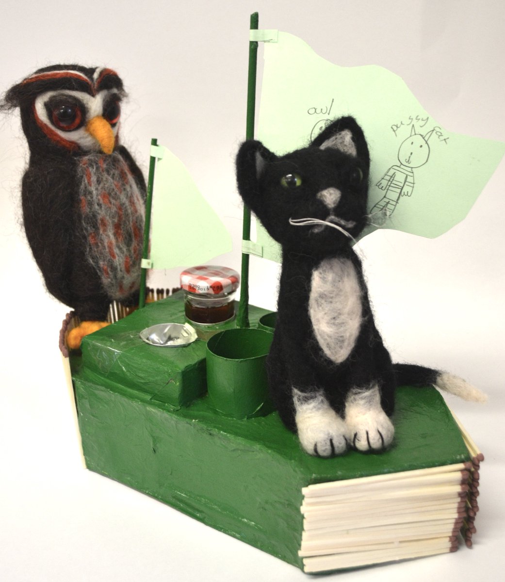 ParagonBath's tweet photo. Fabulous entries into our Owl & the Pussycat Art Competition. #ParagonArt https://t.co/zGwC8ESOxl