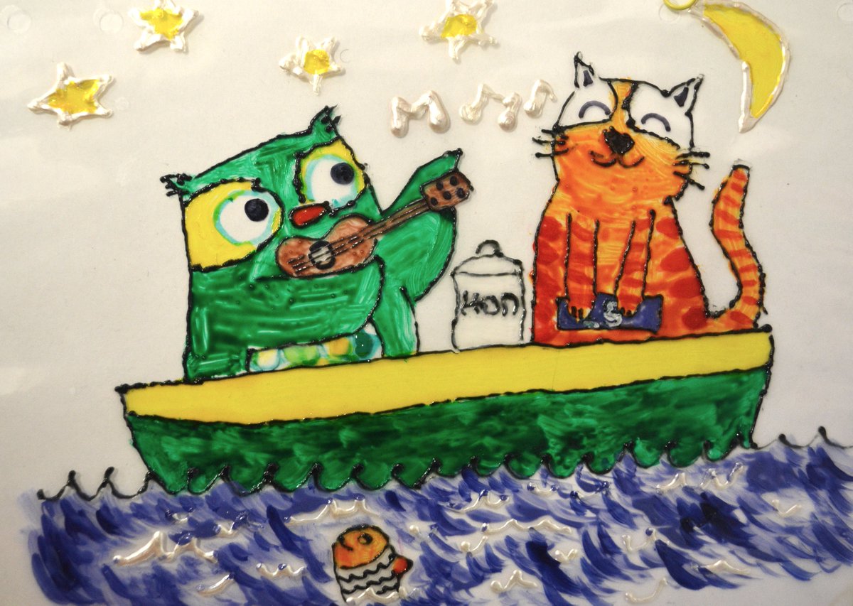 ParagonBath's tweet photo. Fabulous entries into our Owl & the Pussycat Art Competition. #ParagonArt https://t.co/zGwC8ESOxl