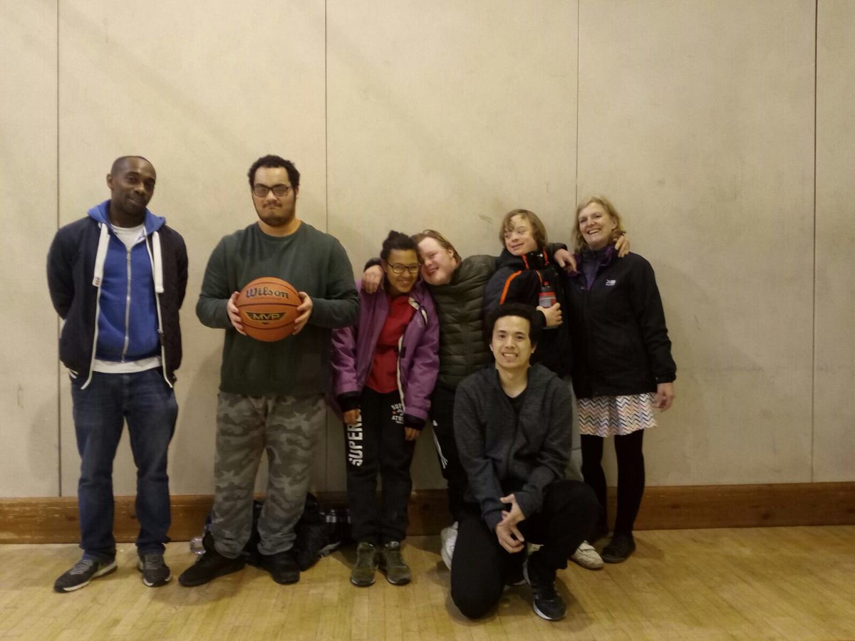 **TOMORROW** 
Come and join us and this lovely team at the Kings Hall Leisure Center in Hackney 5:00-6:15pm, for a fun and inclusive session of Basketball. Look forward to seeing you there.  <a href="/AccessSport/">Access Sport</a> <a href="/hiphackney/">hiphackney</a> <a href="/HackneyHITsquad/">HackneyHITsquad</a> <a href="/younghackney/">Young Hackney</a> <a href="/HackneyARKOT/">Hackney ARK OT</a>