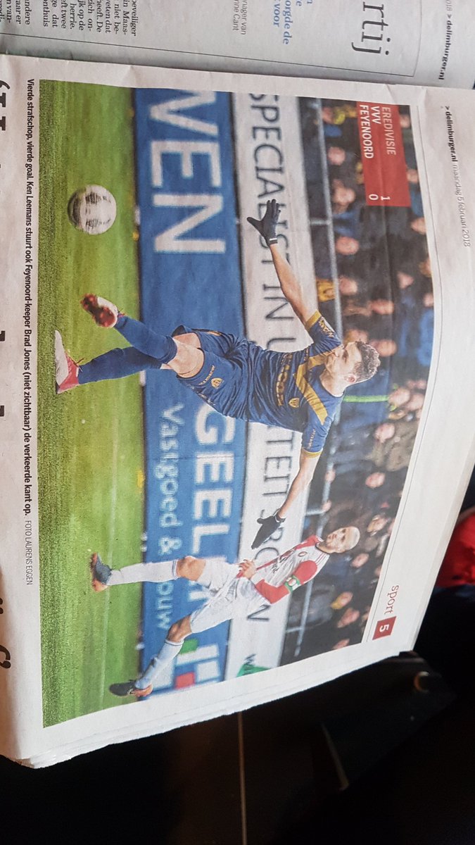 Sorry <a href="/ClintLeemans/">clint leemans</a> , volgens dagblad <a href="/delimburger/">De Limburger</a> heet jij nog steeds <a href="/KenLeemans/">Ken Leemans</a> ...
Denk dat we t abonnement maar ns stop moeten zetten! #VVVfey #SCHANDALIG
