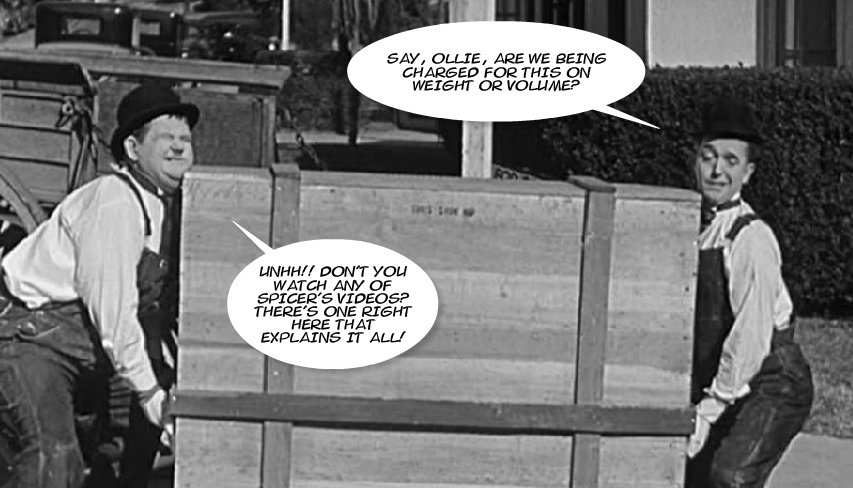 spicerintl's tweet image. Chargeable weight is a bit of a head-scratcher. Perhaps it explains why this handy explainer video is our most popular by far!  #deliverymadesimple #freight #delivery youtu.be/pddBXVFYtVk