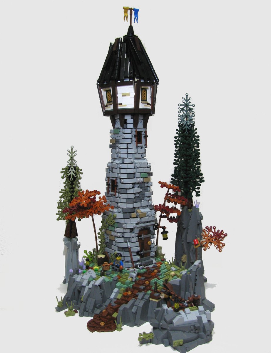 メデス Kidou 習作 レゴで 塔と兵士と猫 完成 ｗ 建物を四角にしないこと 地面にも高さを出すこと 通常の緑を使わないこと 昔の廃れた拠点より大分進歩できた 塔の頂上の八角形を適当に作らないことと 岩 崖の作り方をちゃんと考え