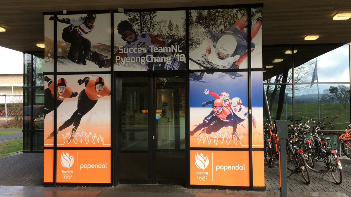 Prachtige omgeving waar iedereen zich onderdeel voelt van de topsport in Nederland! Succes TeamNL!