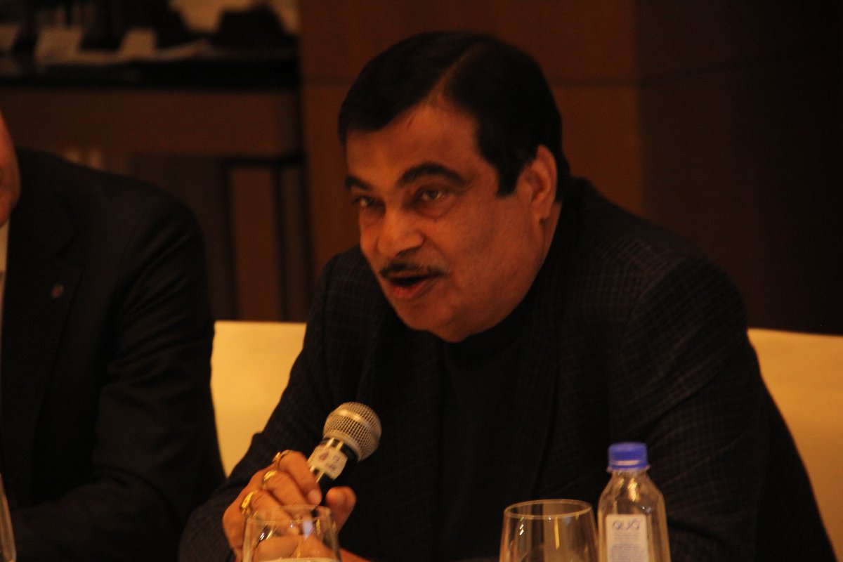 "We are in need of cost effective, import effective and pollution free technology for #sustainable transport." Mr. <a href="/nitin_gadkari/">Nitin Gadkari</a> at the #Sustainability Roundtable Conference. #BiofuelForIndia #RenewableEnergy