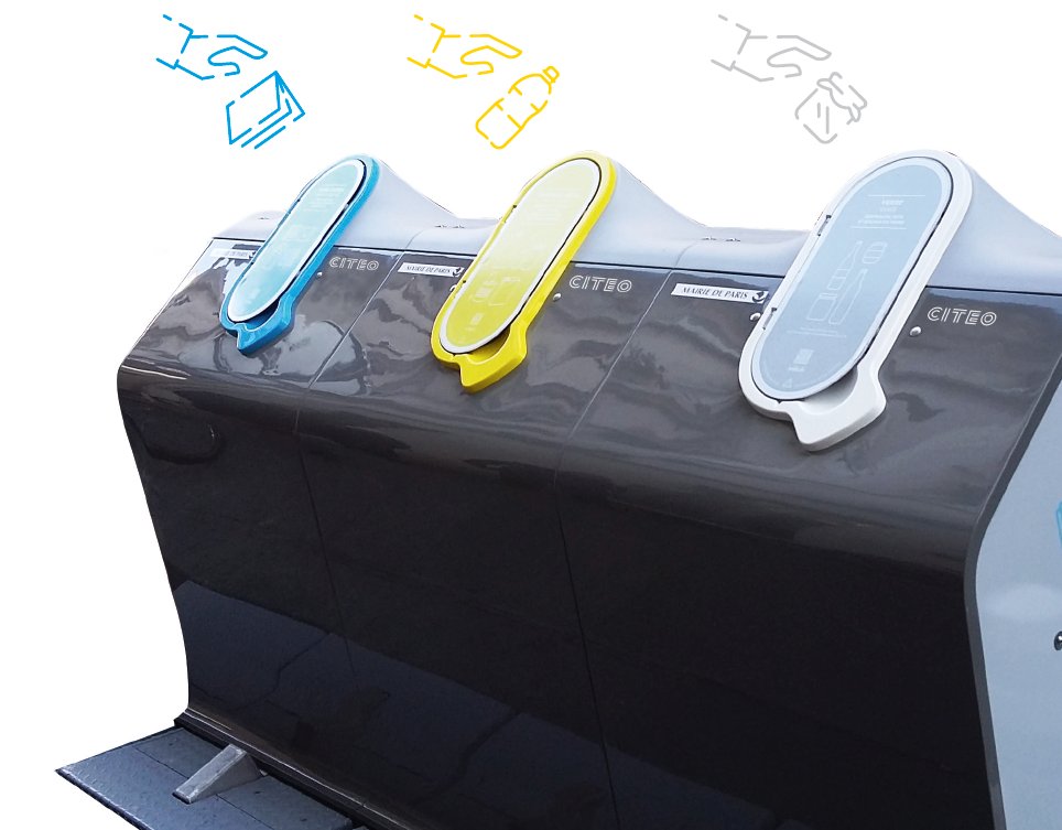 "Installer des poubelles de #tri sur l’espace public dans les lieux les plus fréquentés" : une des propositions citoyennes soumises ce matin au #ConseildeParis. 1000 stations #Trilib seront implantées à #Paris dans les prochaines années.