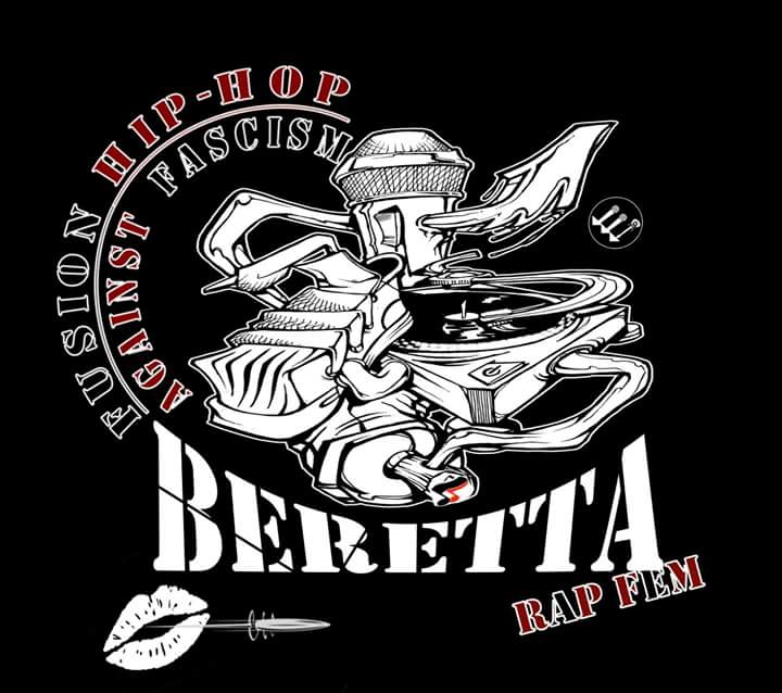 BurdigHalal's tweet photo. Beretta - Fusion #HipHop Angainst Fascism - Bordeaux France #RapFem https://t.co/6P2kRL04rj https://t.co/TxNQALn8Jn