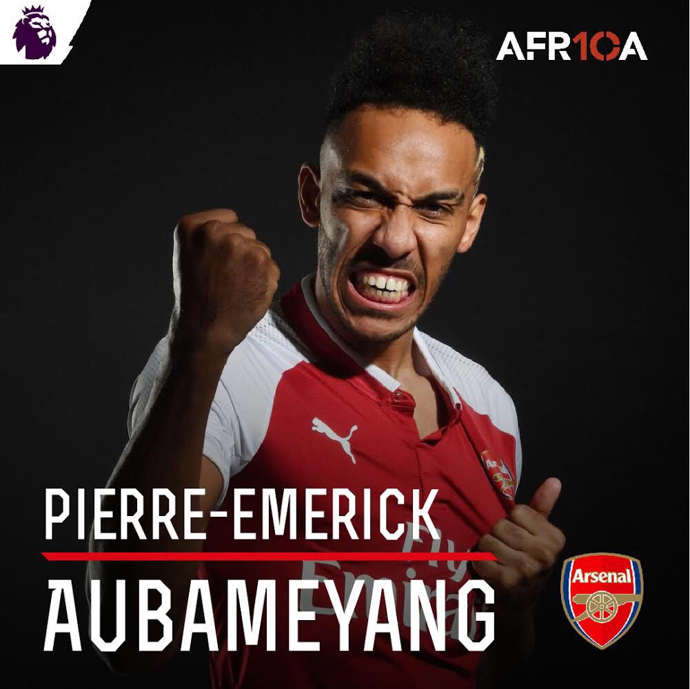 Africa10's tweet image. A10 CHAMPION:
@Aubameyang7 is the 8th player to score on his first Premier League appearance for Arsenal.
🇬🇦 Gabon is the 50th nation to have a player represented in a Premier League game by Arsenal, with Pierre-Emerick Aubameyang debut.
#Africa10 - Let the beat build!