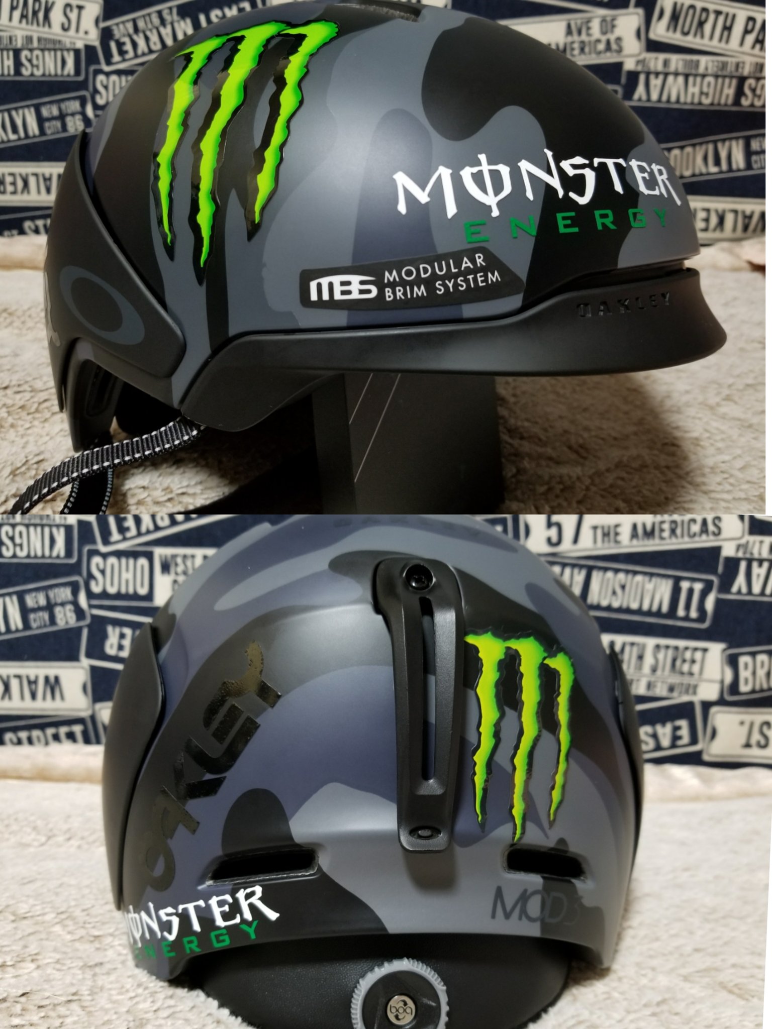 Monster Energy & Sandbox ヘルメット　ステッカーカスタム Monster Energy & Sandbox ヘルメット ステッカーカスタム 【公式通販】