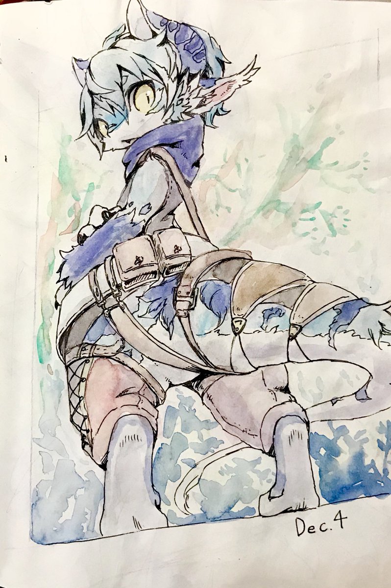 「I started sketch every day since 2015 th」|Rady❄️デザフェスK35,36のイラスト