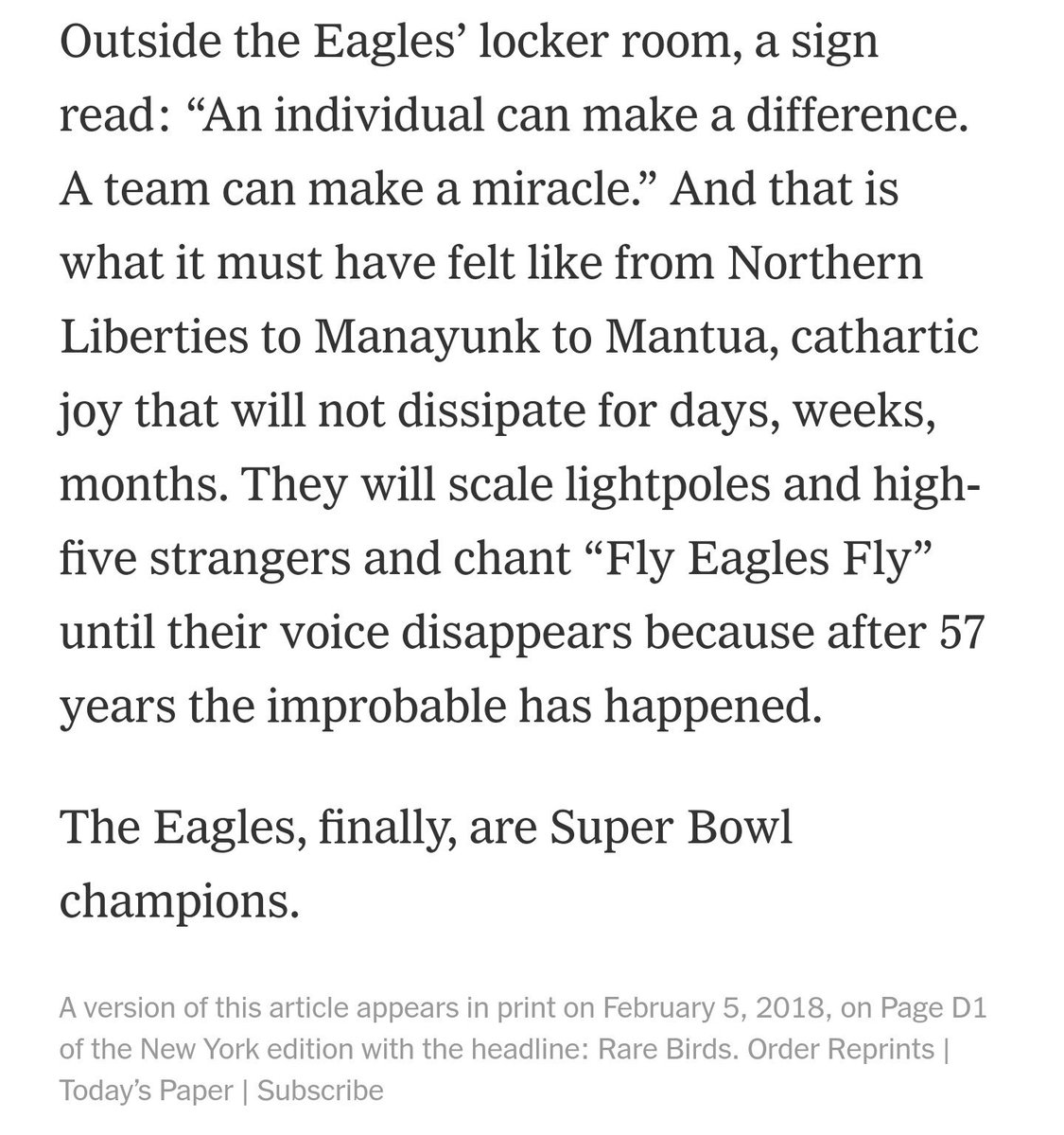Uh, what about South Philly, most of West Philly, and the entire Northeast?