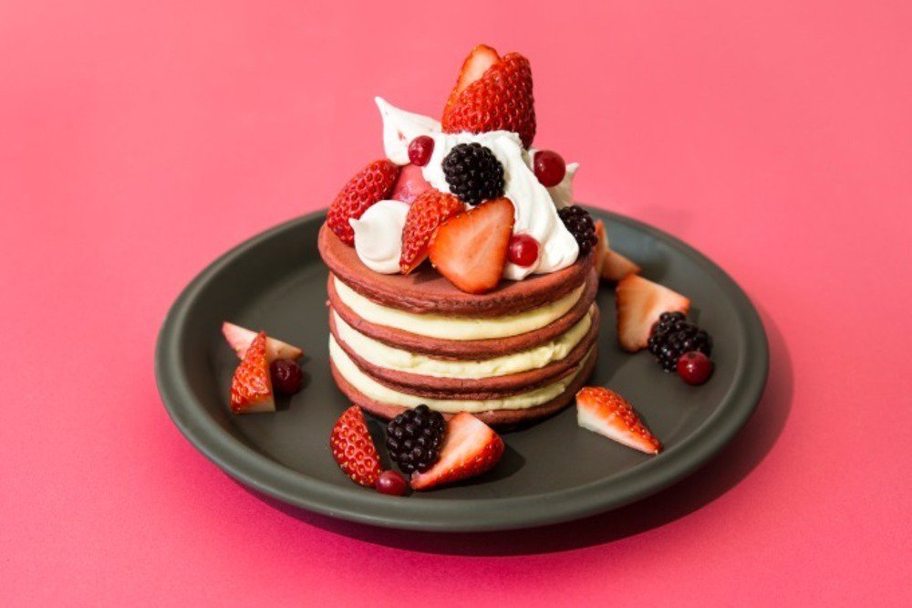 fashionpressnet's tweet image. J.S. パンケーキカフェの“苺スイーツ”、苺パンケーキやあまおうパフェ - 先行試食会＆ブッフェも - fashion-press.net/news/37050