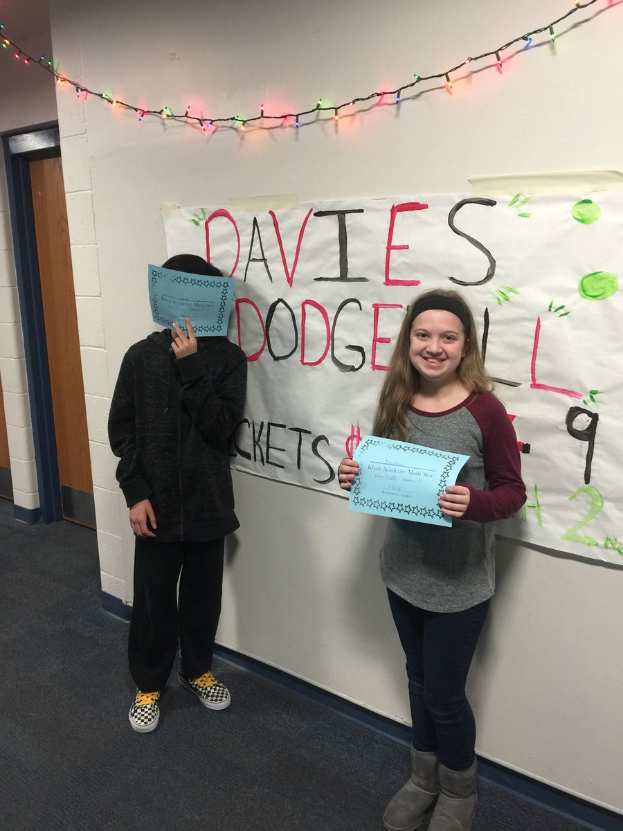 petruccim's tweet photo. Khan Academy Stars! #WeAreDavies @khanacademy https://t.co/nIyXcB6Oay