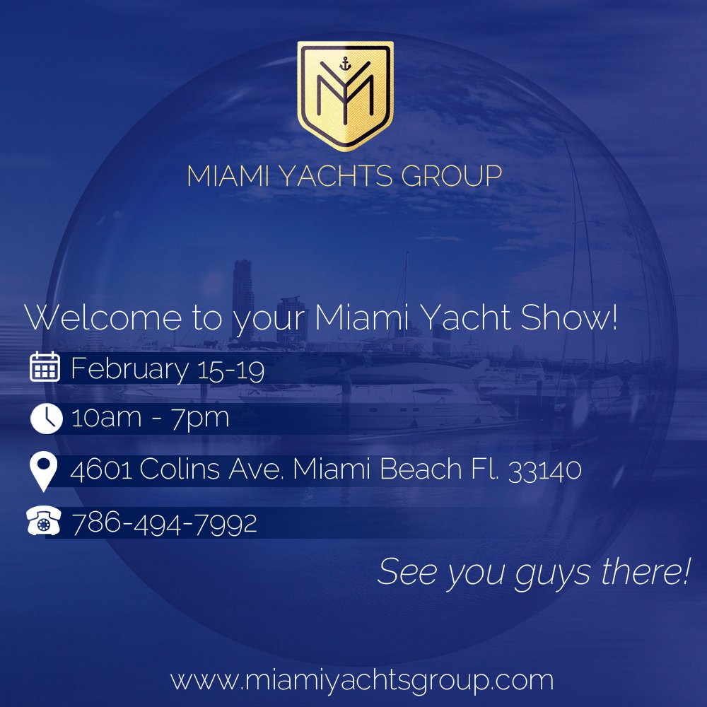 A great nautical experience awaits you at the Miami Yacht Show. See you there!
.
.
.
#Yachts #Florida #Miami #ExclusiveDesign #Elegant #Browse #NauticaLife #Lifestyle #NauticalLifeStyle