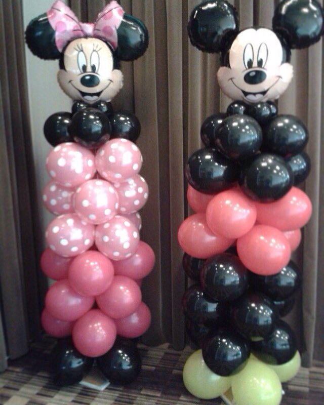 Rballoons's tweet photo. Minnie and Mickey Mouse! https://t.co/UlUwtPlaU5