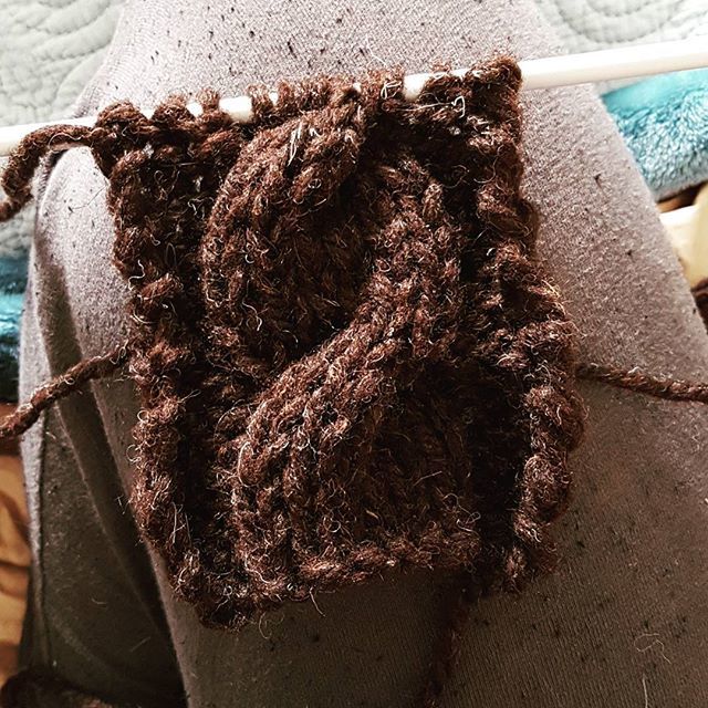 HighlandsApoth's tweet image. Learning cabel pattern #knitting #woollymammoth #hiapoth ift.tt/2GPsLKt