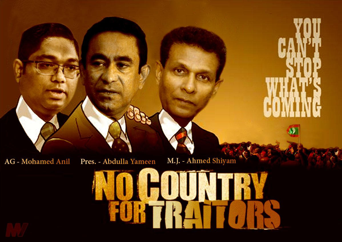 Maldives Voice You Can T Stop What S Coming Implementsupremecourtorder