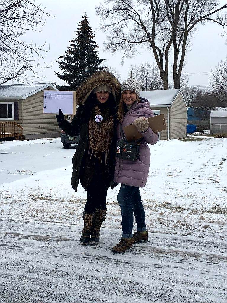 I LUVed canvassing for <a href="/ElissaSlotkin/">Elissa Slotkin</a> this weekend. She is running for Congress in Michigan's 8th district. Join #TeamSlotkin today! #ElissaSlotkin #Veteran #MI08 #Vote #PowerToThePolls #USCongress #Congress #Michigan #PureMichigan #GreatLakeState #Canvass