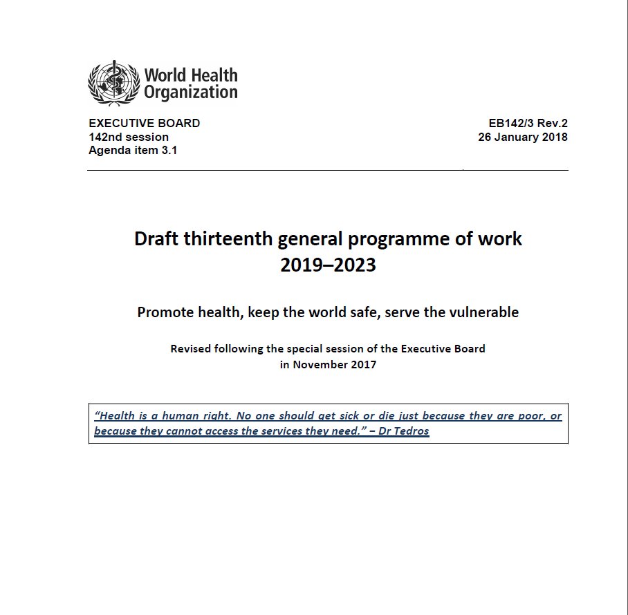 ZoejGray's tweet photo. .@WHO places important focus on #disabilityinclusion in its post #EB142 General Programme of work @SR_Disability @antduttine @iddcconsortium @yetnebersh_lftw @julietmilgate @JannineTLM https://t.co/jwNb5Kds4f https://t.co/s6MT0ziLa7