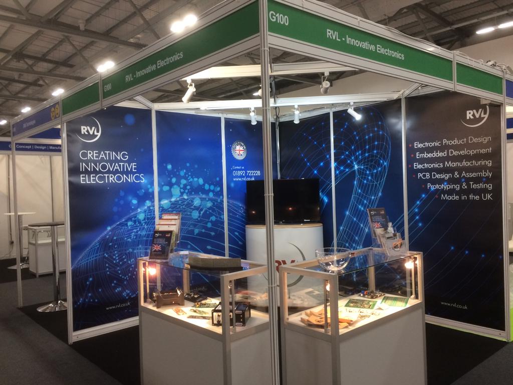 RVLKent's tweet photo. Set up day for Southern Manufacturing &amp; Electronics 2018 has turned out well - all looking pristine &amp; ready for Day 1 on Tuesday 6 Feb (tomorrow!!) #innovative #ukmfg #electronics #Southmanf #southmanf https://t.co/uVNrNXxjBS